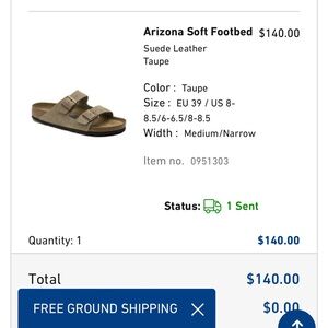 Birkenstock Arizona 39